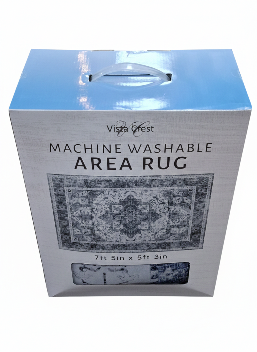 Vista Crest Machine Washable Area Rug