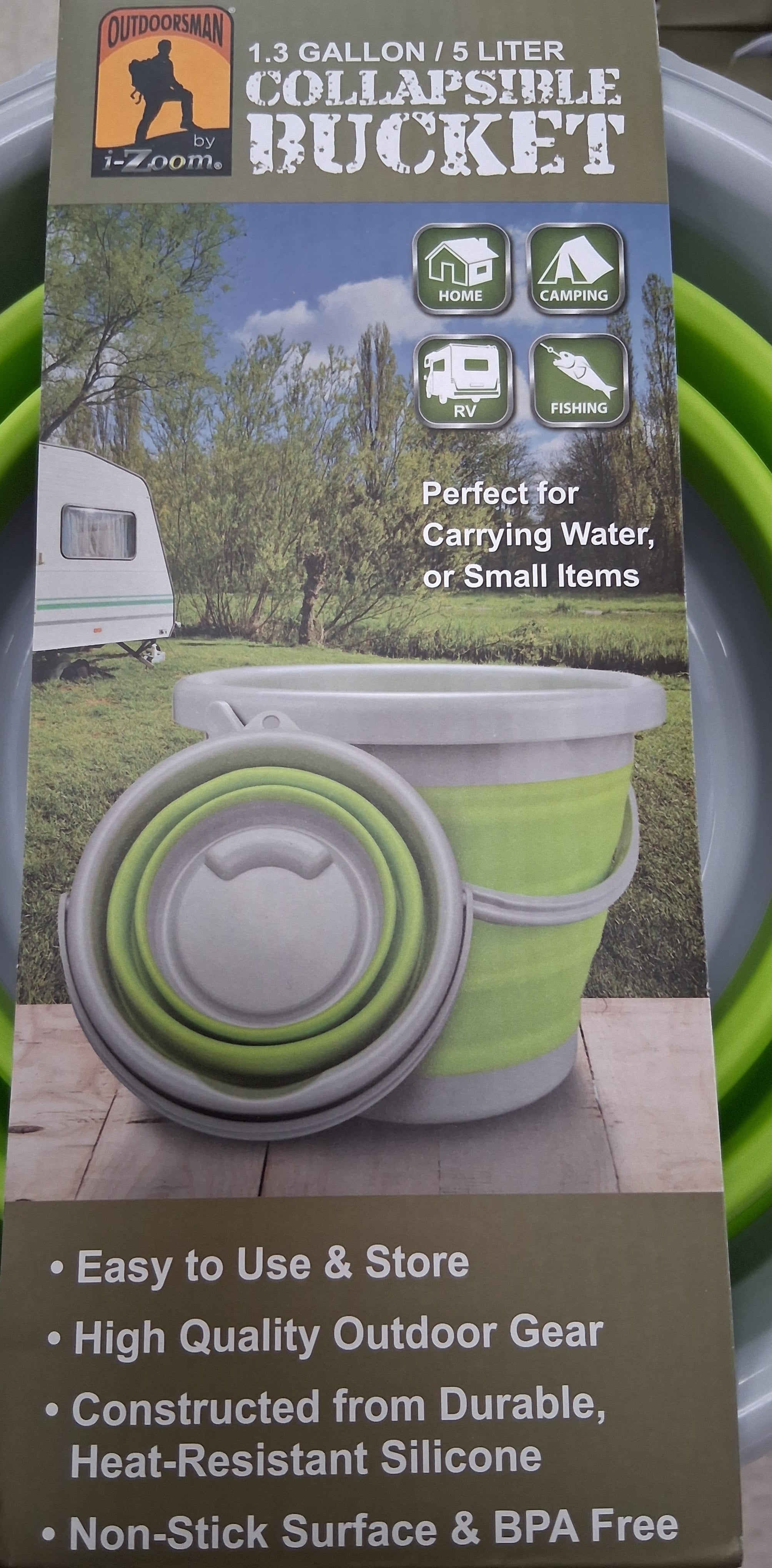 1.3 Gallon / 5 Liter Collapsible Bucket