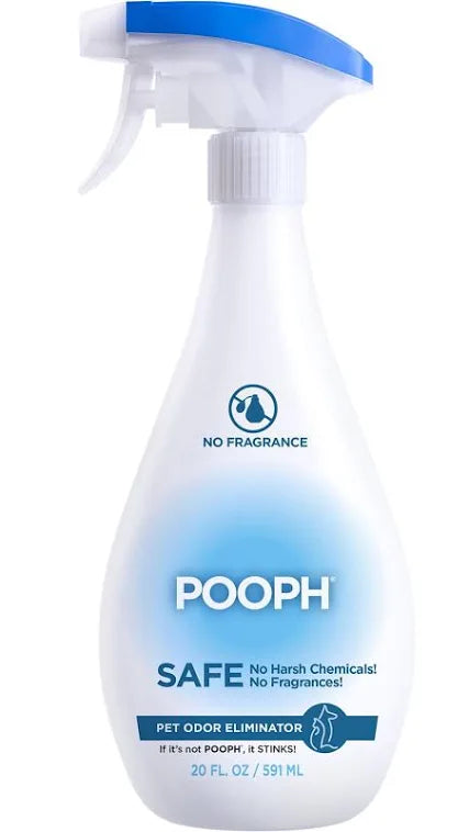 POOPH Pet Odor Eliminator - No Fragrance Safe Formula 20oz