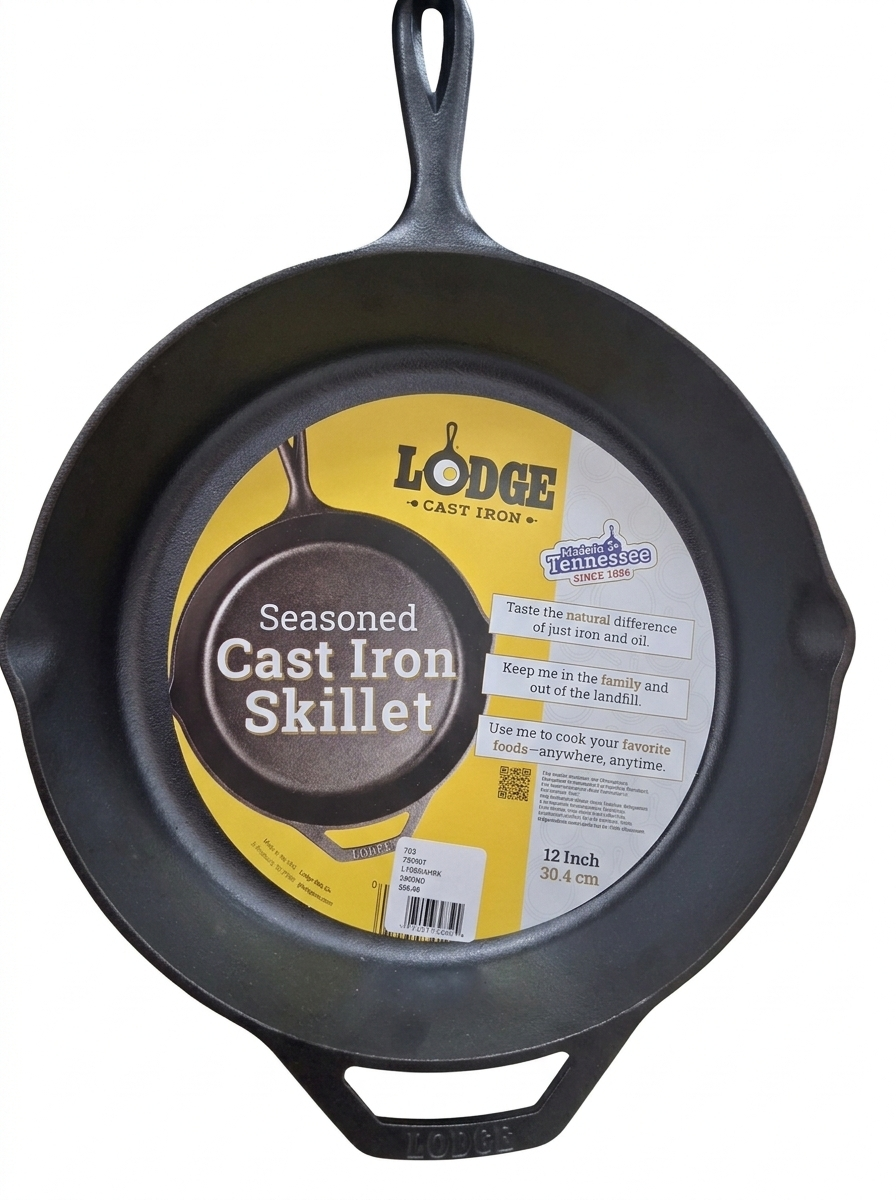 Lodge Cast Iron Skillet - 12 Inch