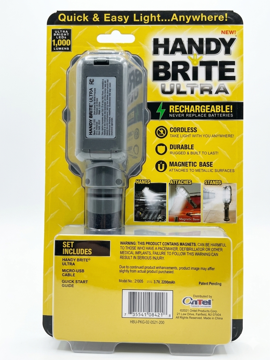 Handy Brite Ultra Rechargeable LED Work Light