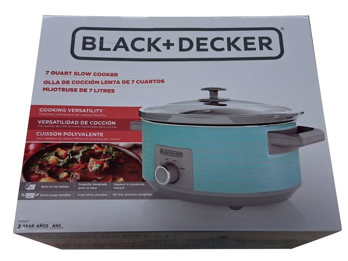 Black+Decker 7 Quart Slow Cooker