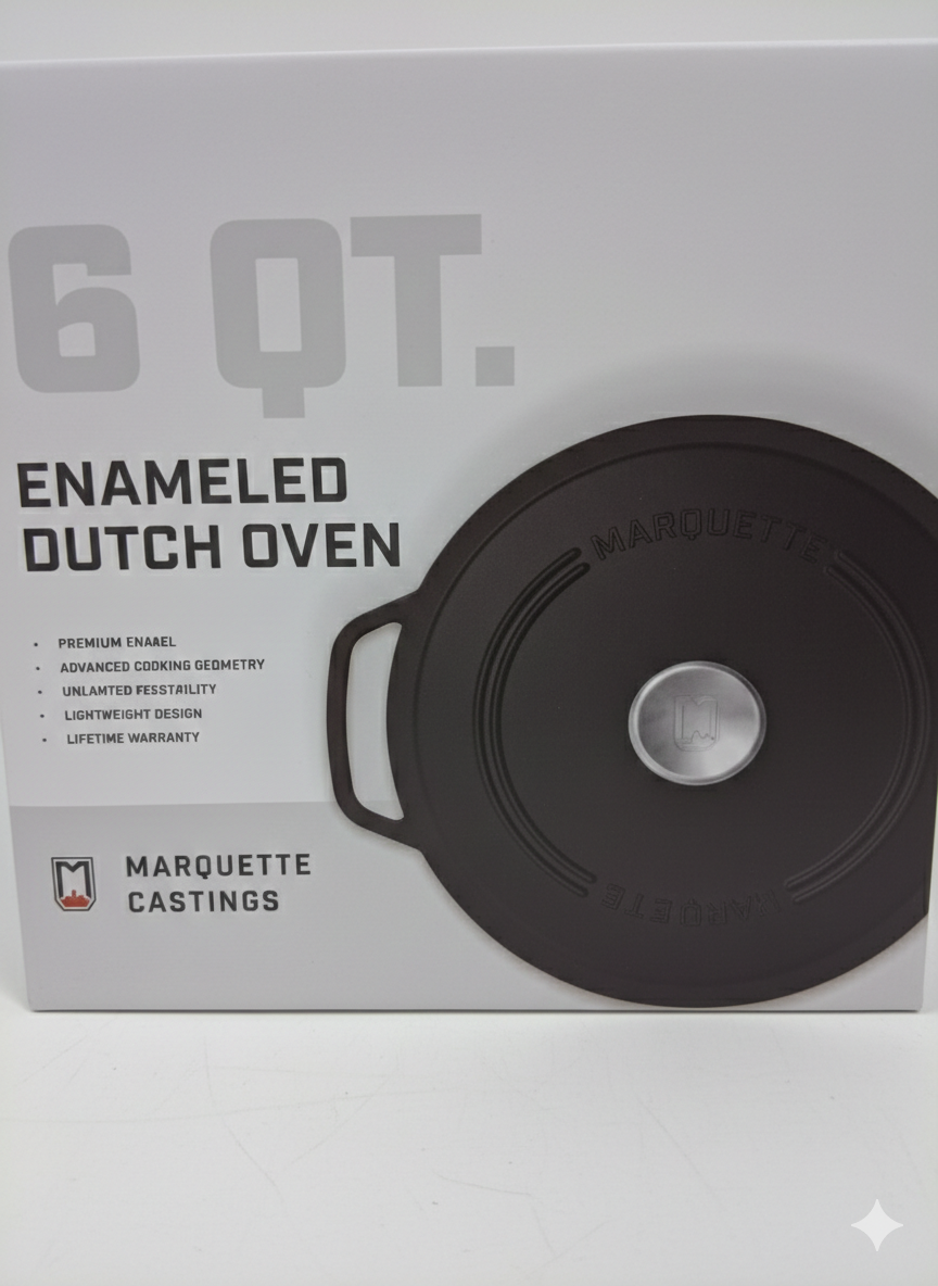 6 QT. Enameled Dutch Oven