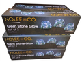 Nolee and Co. Gem Stone Glow - Set of 3 Solar Décor
